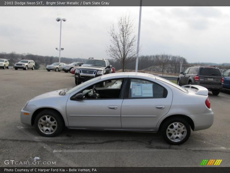 Bright Silver Metallic / Dark Slate Gray 2003 Dodge Neon SXT