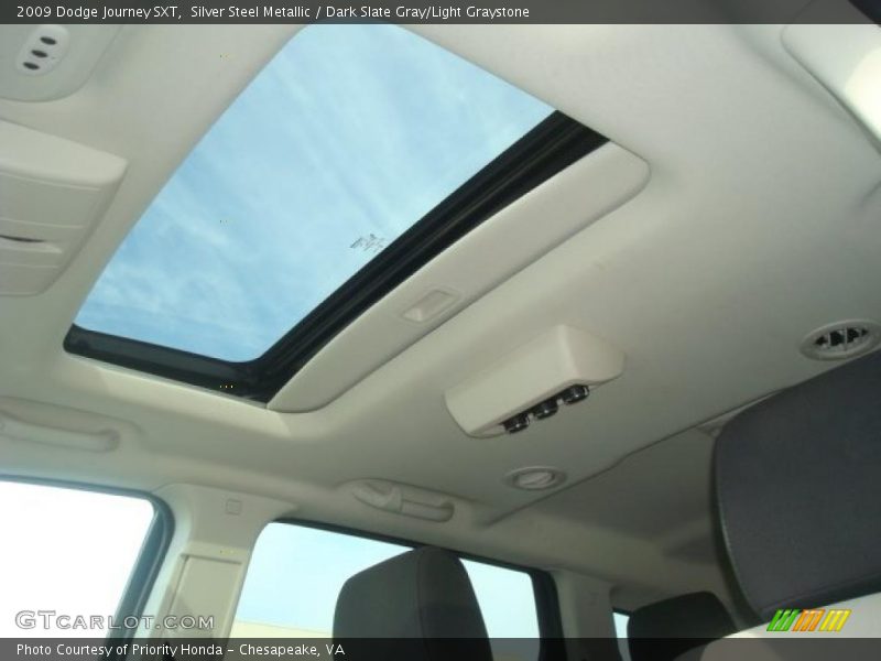 Silver Steel Metallic / Dark Slate Gray/Light Graystone 2009 Dodge Journey SXT