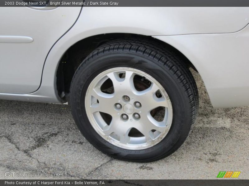 Bright Silver Metallic / Dark Slate Gray 2003 Dodge Neon SXT