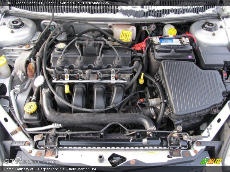 Bright Silver Metallic / Dark Slate Gray 2003 Dodge Neon SXT