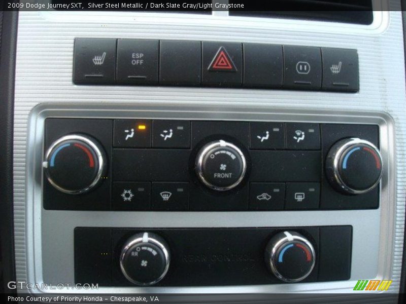 Silver Steel Metallic / Dark Slate Gray/Light Graystone 2009 Dodge Journey SXT