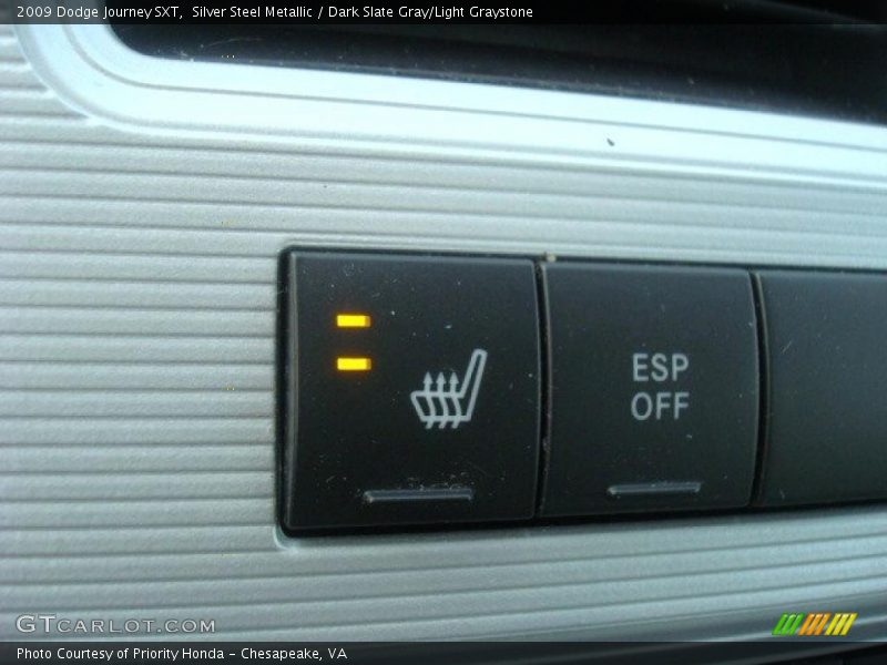 Silver Steel Metallic / Dark Slate Gray/Light Graystone 2009 Dodge Journey SXT