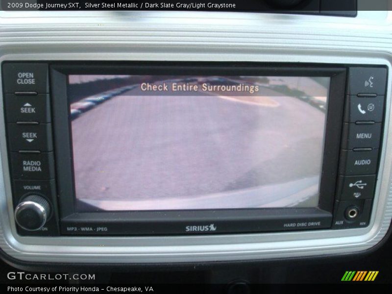 Silver Steel Metallic / Dark Slate Gray/Light Graystone 2009 Dodge Journey SXT