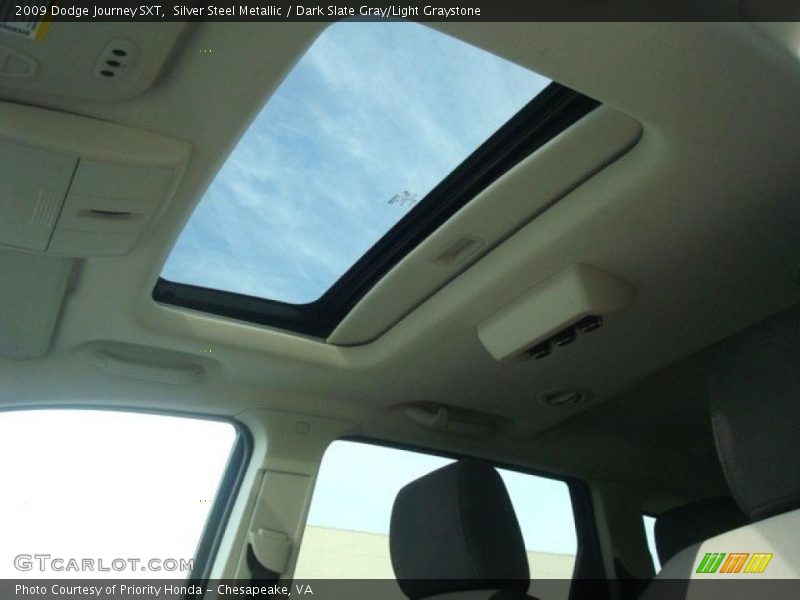 Silver Steel Metallic / Dark Slate Gray/Light Graystone 2009 Dodge Journey SXT