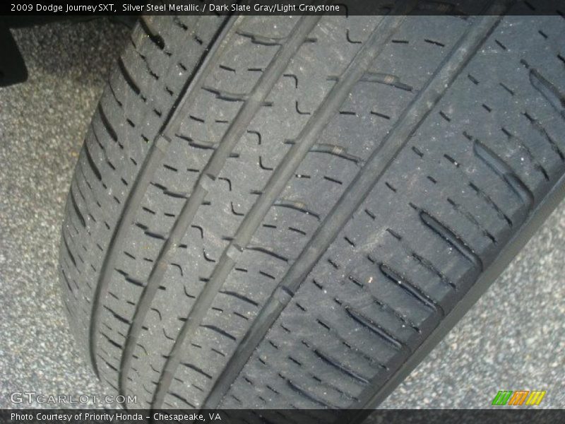 Silver Steel Metallic / Dark Slate Gray/Light Graystone 2009 Dodge Journey SXT