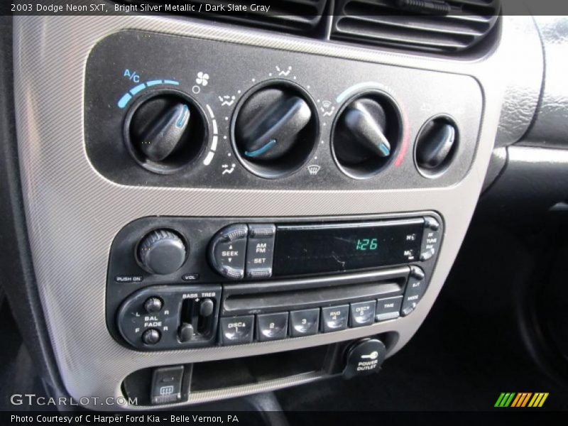 Bright Silver Metallic / Dark Slate Gray 2003 Dodge Neon SXT