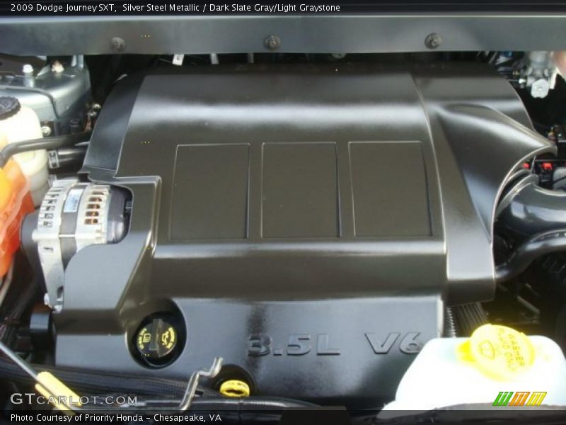 Silver Steel Metallic / Dark Slate Gray/Light Graystone 2009 Dodge Journey SXT