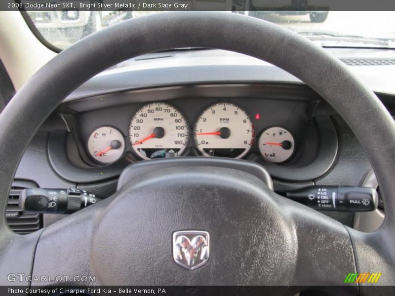 Bright Silver Metallic / Dark Slate Gray 2003 Dodge Neon SXT