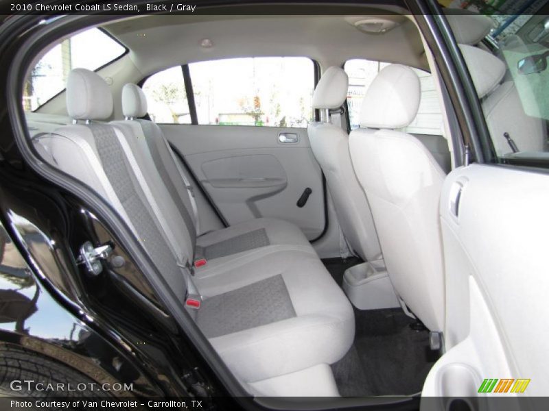 Black / Gray 2010 Chevrolet Cobalt LS Sedan