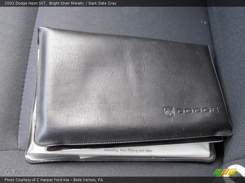 Bright Silver Metallic / Dark Slate Gray 2003 Dodge Neon SXT