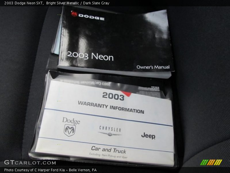 Bright Silver Metallic / Dark Slate Gray 2003 Dodge Neon SXT