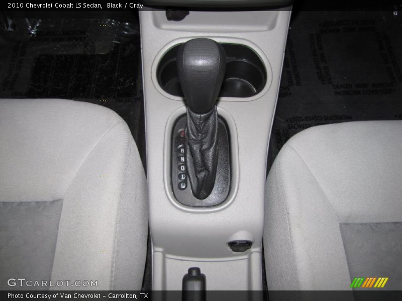Black / Gray 2010 Chevrolet Cobalt LS Sedan