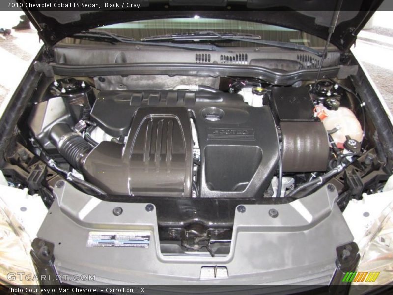 Black / Gray 2010 Chevrolet Cobalt LS Sedan