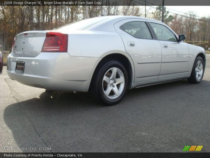 Bright Silver Metallic / Dark Slate Gray 2008 Dodge Charger SE