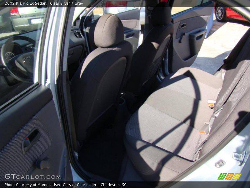 Clear Silver / Gray 2009 Kia Rio LX Sedan