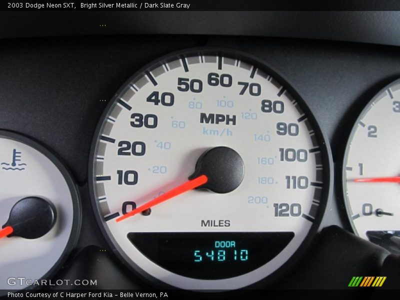 Bright Silver Metallic / Dark Slate Gray 2003 Dodge Neon SXT