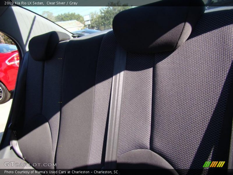 Clear Silver / Gray 2009 Kia Rio LX Sedan
