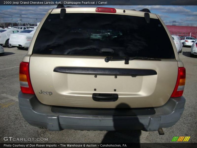 Champagne Pearlcoat / Camel 2000 Jeep Grand Cherokee Laredo 4x4
