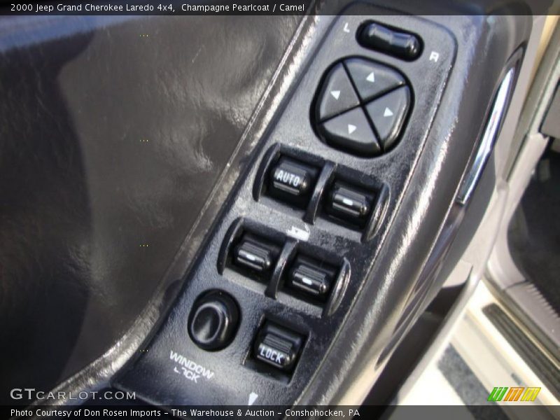 Champagne Pearlcoat / Camel 2000 Jeep Grand Cherokee Laredo 4x4
