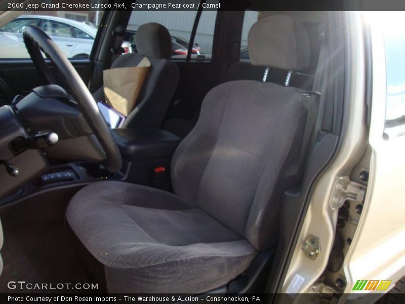 Champagne Pearlcoat / Camel 2000 Jeep Grand Cherokee Laredo 4x4