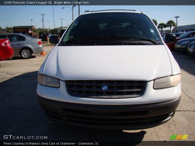 Bright White / Silver Fern 1998 Plymouth Grand Voyager SE