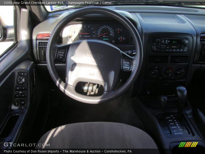 Champagne Pearlcoat / Camel 2000 Jeep Grand Cherokee Laredo 4x4