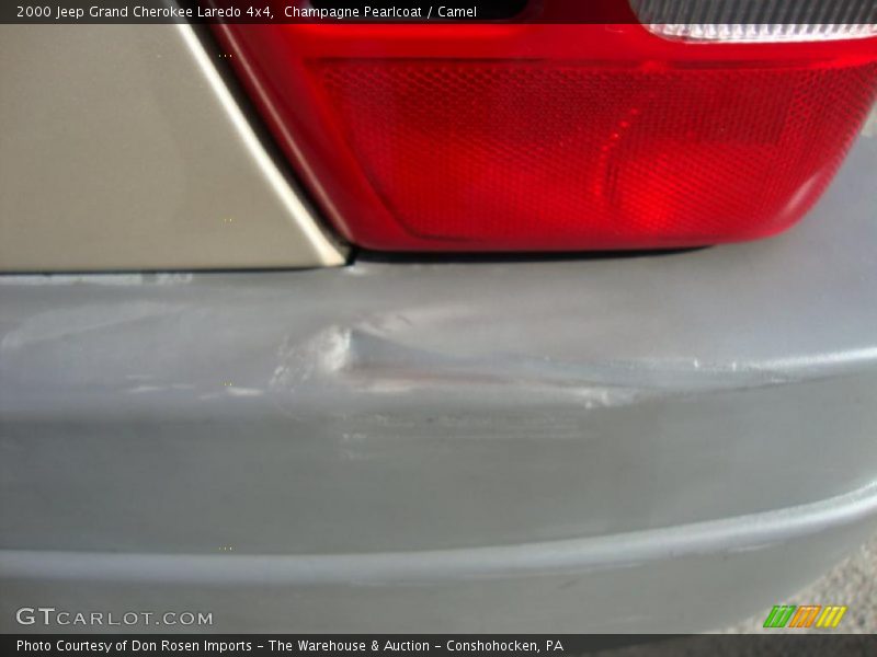 Champagne Pearlcoat / Camel 2000 Jeep Grand Cherokee Laredo 4x4