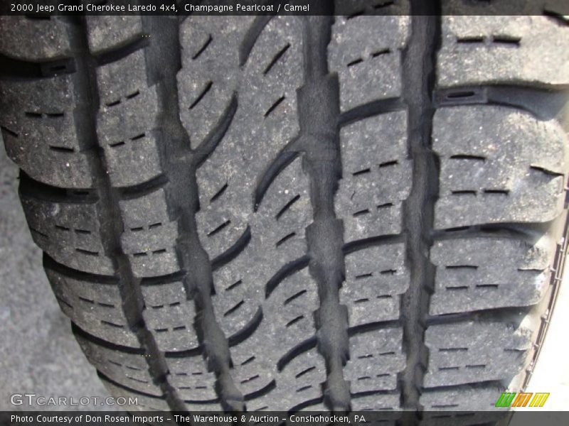 Champagne Pearlcoat / Camel 2000 Jeep Grand Cherokee Laredo 4x4