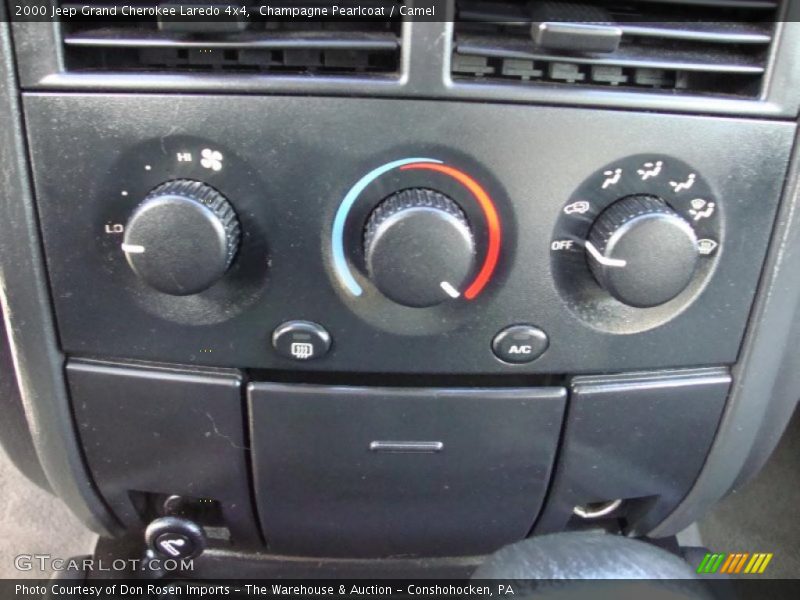 Champagne Pearlcoat / Camel 2000 Jeep Grand Cherokee Laredo 4x4