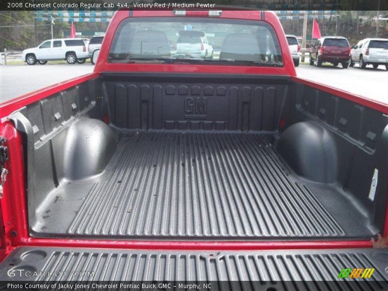 Victory Red / Medium Pewter 2008 Chevrolet Colorado Regular Cab 4x4