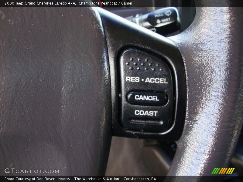 Champagne Pearlcoat / Camel 2000 Jeep Grand Cherokee Laredo 4x4