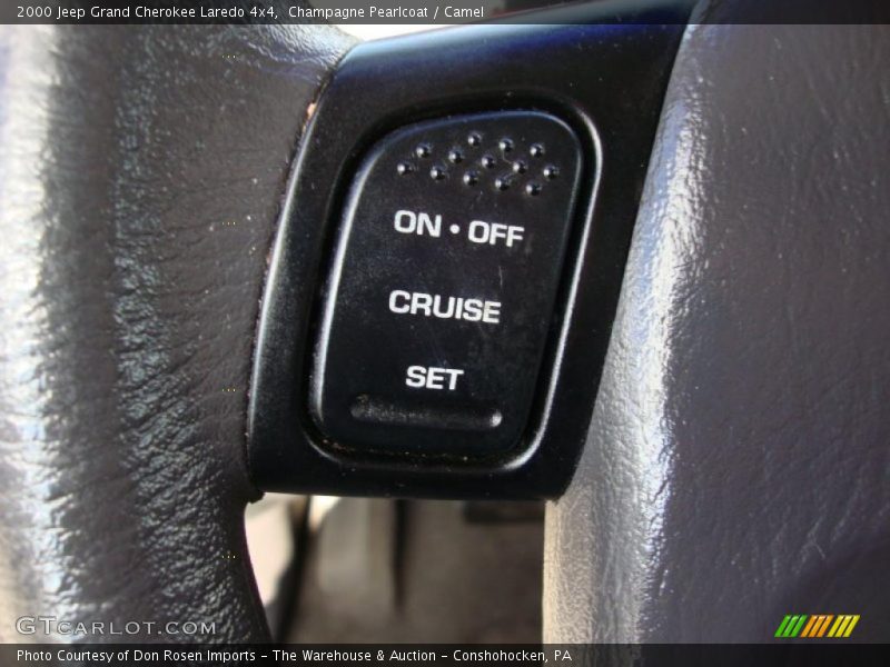 Champagne Pearlcoat / Camel 2000 Jeep Grand Cherokee Laredo 4x4