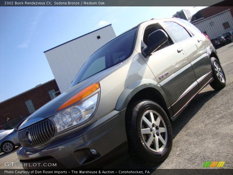 Sedona Bronze / Medium Oak 2002 Buick Rendezvous CX