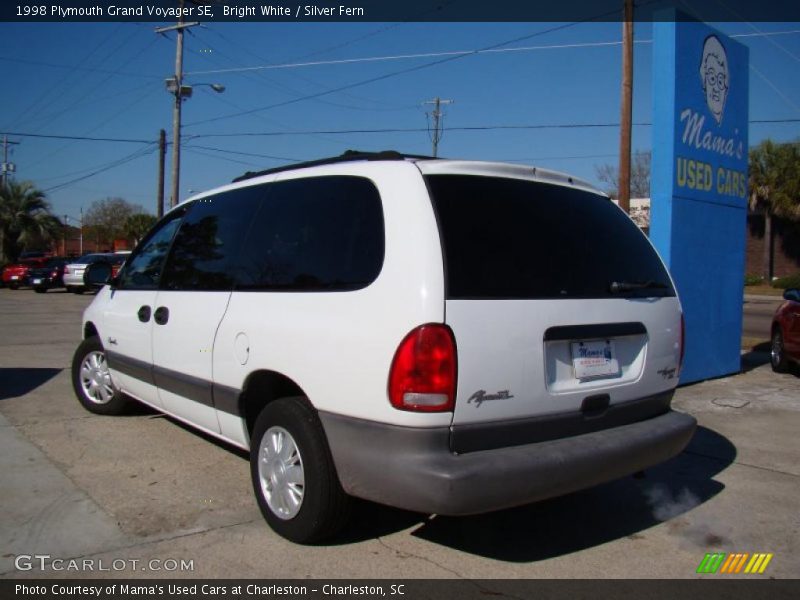 Bright White / Silver Fern 1998 Plymouth Grand Voyager SE