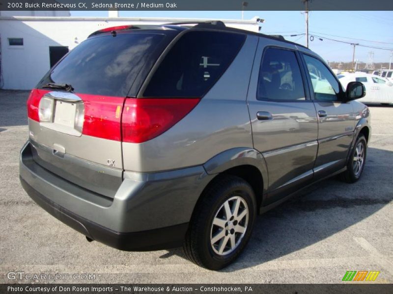 Sedona Bronze / Medium Oak 2002 Buick Rendezvous CX