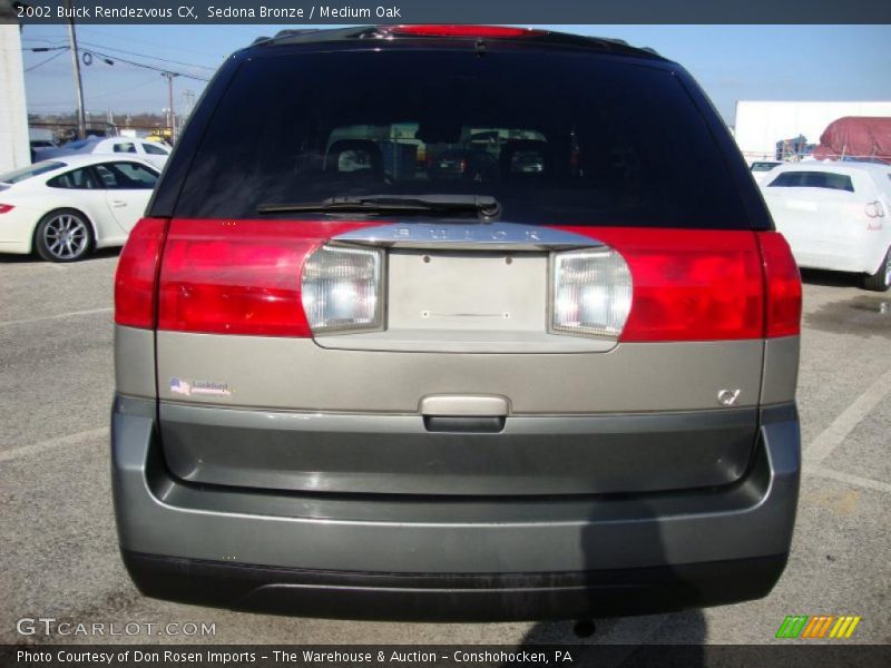Sedona Bronze / Medium Oak 2002 Buick Rendezvous CX