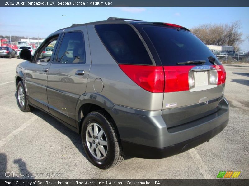 Sedona Bronze / Medium Oak 2002 Buick Rendezvous CX