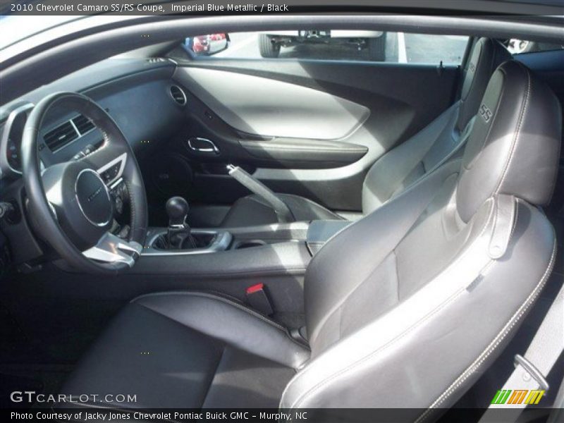  2010 Camaro SS/RS Coupe Black Interior