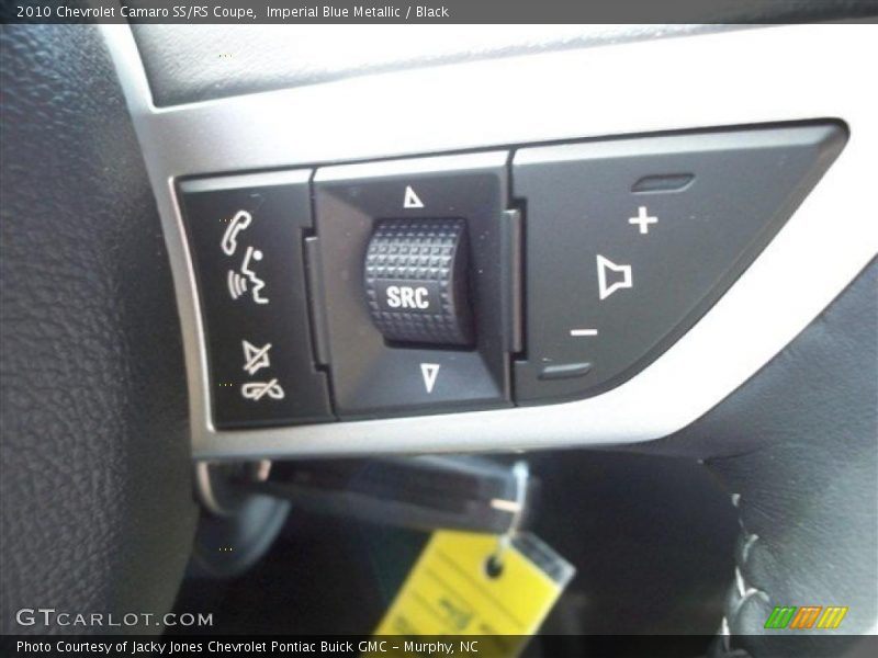 Imperial Blue Metallic / Black 2010 Chevrolet Camaro SS/RS Coupe