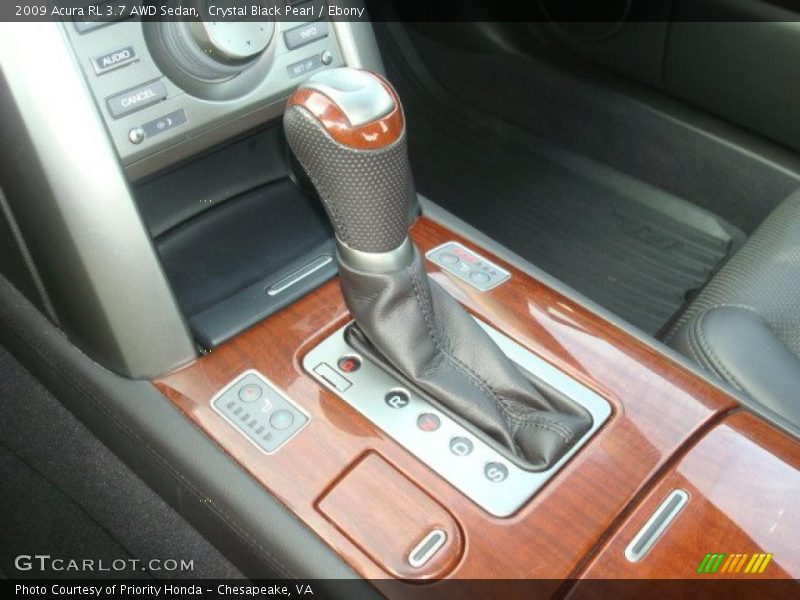  2009 RL 3.7 AWD Sedan 5 Speed Automatic Shifter