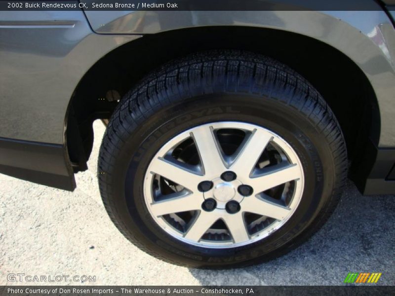 Sedona Bronze / Medium Oak 2002 Buick Rendezvous CX