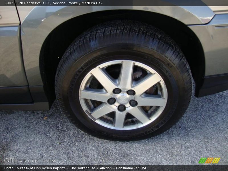 Sedona Bronze / Medium Oak 2002 Buick Rendezvous CX