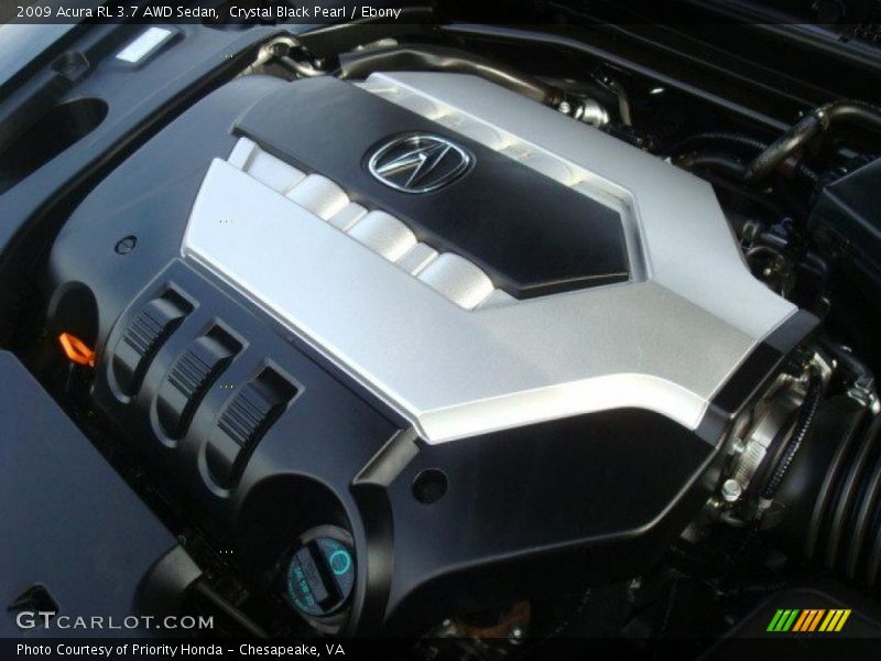 2009 RL 3.7 AWD Sedan Engine - 3.7 Liter SOHC 24-Valve VTEC V6