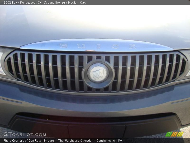 Sedona Bronze / Medium Oak 2002 Buick Rendezvous CX