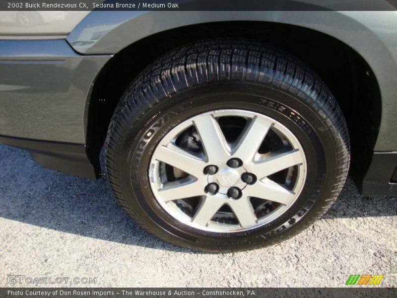 Sedona Bronze / Medium Oak 2002 Buick Rendezvous CX