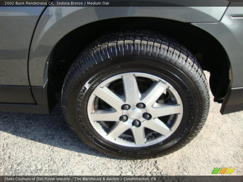 Sedona Bronze / Medium Oak 2002 Buick Rendezvous CX