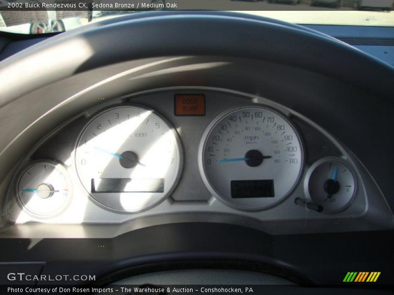 Sedona Bronze / Medium Oak 2002 Buick Rendezvous CX