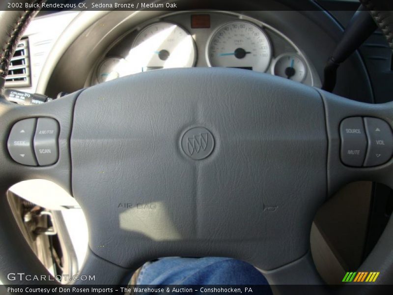 Sedona Bronze / Medium Oak 2002 Buick Rendezvous CX