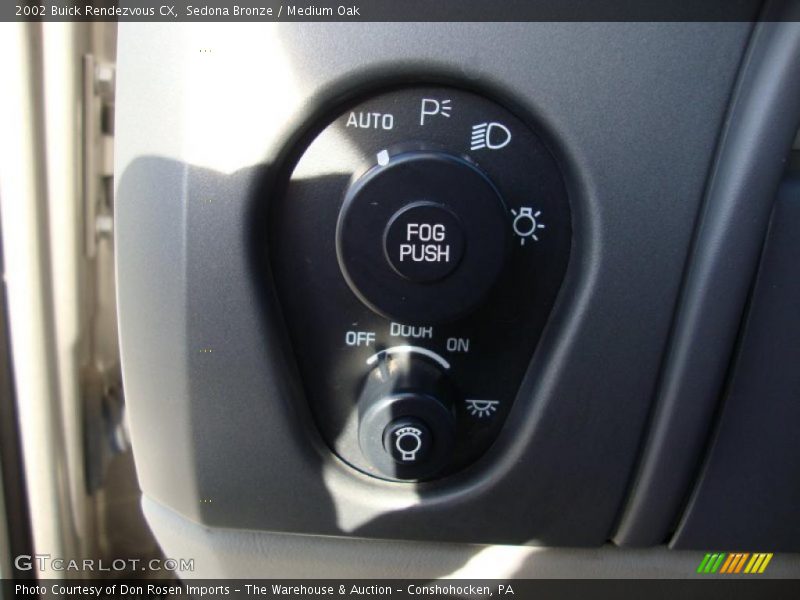 Sedona Bronze / Medium Oak 2002 Buick Rendezvous CX