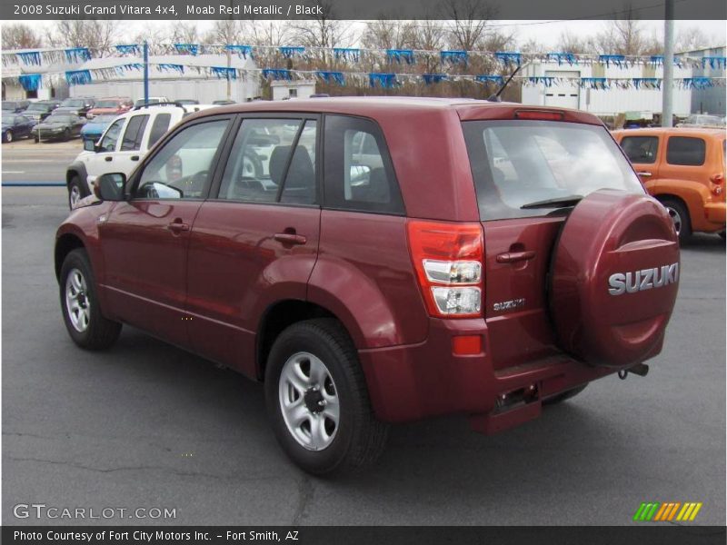 Moab Red Metallic / Black 2008 Suzuki Grand Vitara 4x4